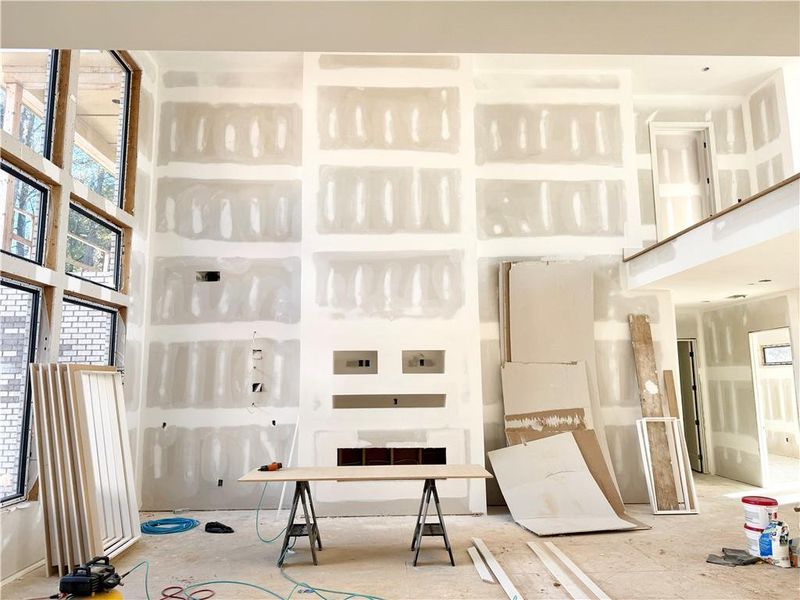 In-progress construction of a new home in , Lawrenceville, GA (Image 40). In-progress construction of a new home in , Lawrenceville, GA (Image 40).