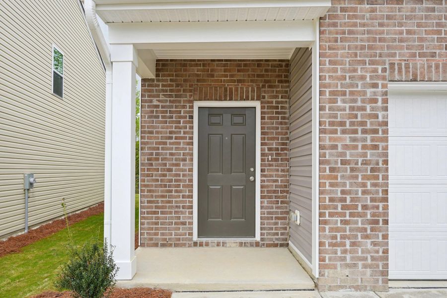 Representative exterior details of a home built from the Apollo by Starlight Homes in The Point, Rolesville (Image 3).