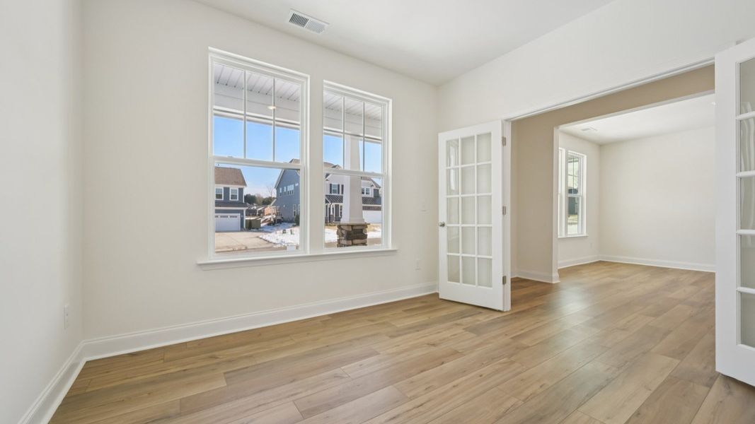 Representative furnished interior of a home built from the Norris by DRB Homes in Blake Pond, Lillington (Image 30).