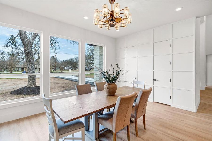 Furnished interior view inside a new home in , Willow Park (Image 18).