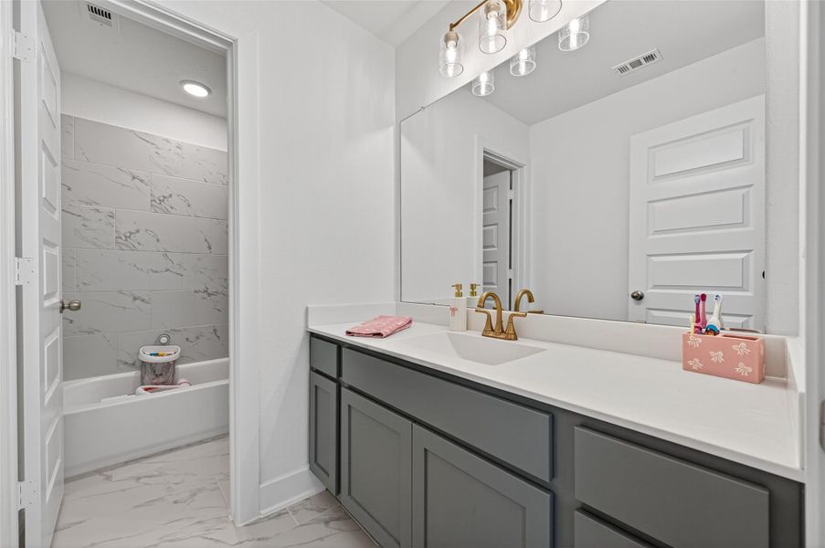 Secondary Bathroom for Bedrooms #2 and #3 Secondary Bathroom for Bedrooms #2 and #3