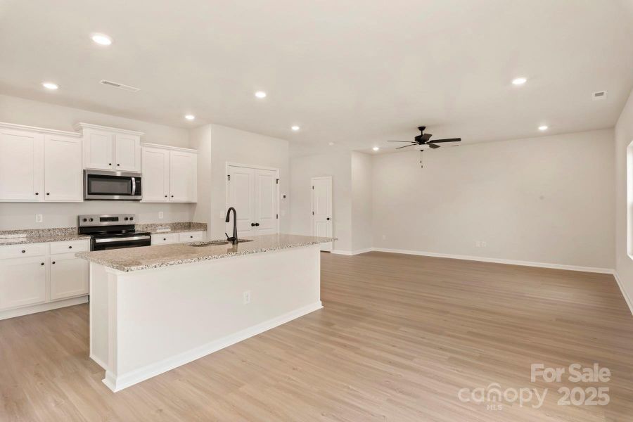 Furnished interior view inside a new home in , Winston-Salem (Image 11). Furnished interior view inside a new home in , Winston-Salem (Image 11).
