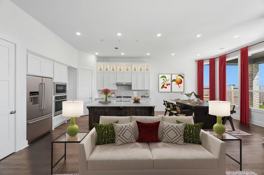 Virtually Staged - Family Room