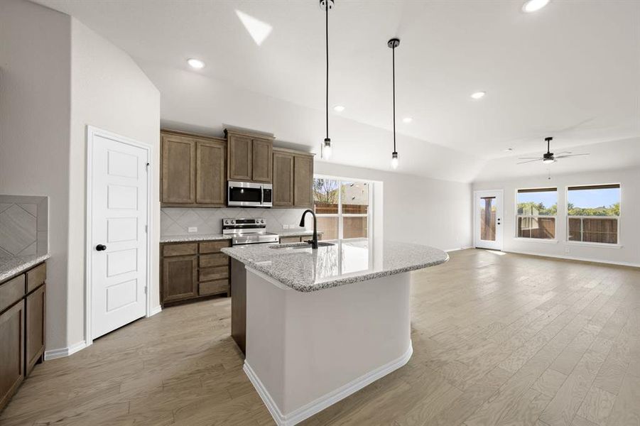 Furnished interior view inside a new home in Summer Crest, Fort Worth (Image 12).