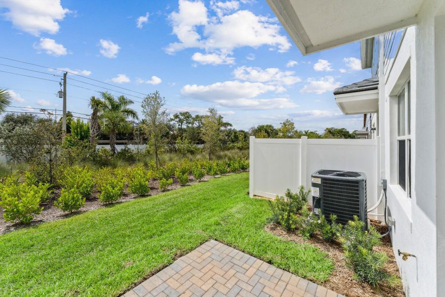 Exterior details and patio area of a home in , Stuart (Image 3).