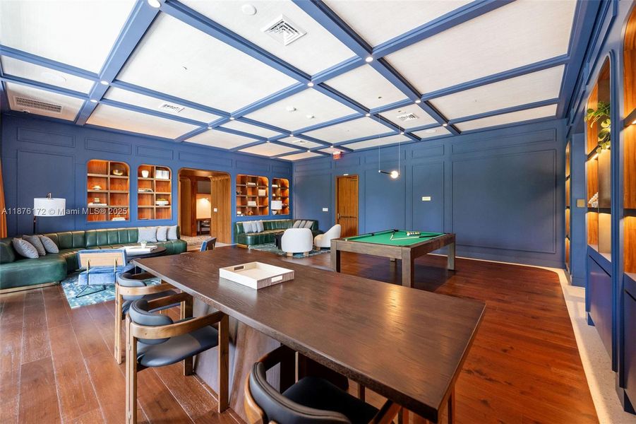 Furnished interior view inside a new home in , Miami (Image 33).