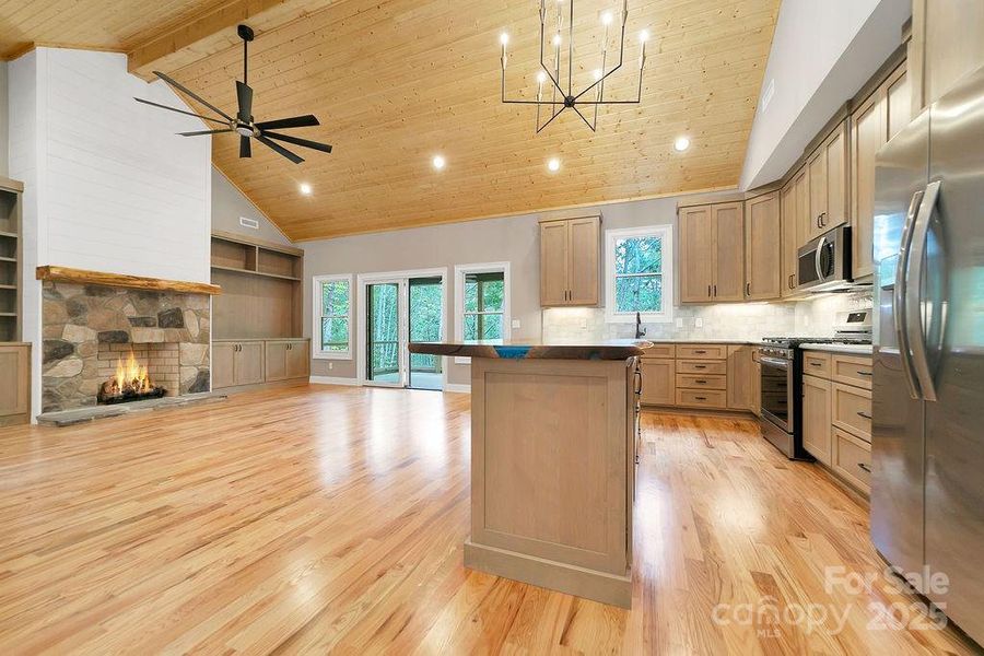Furnished interior view inside a new home in , Brevard (Image 24).