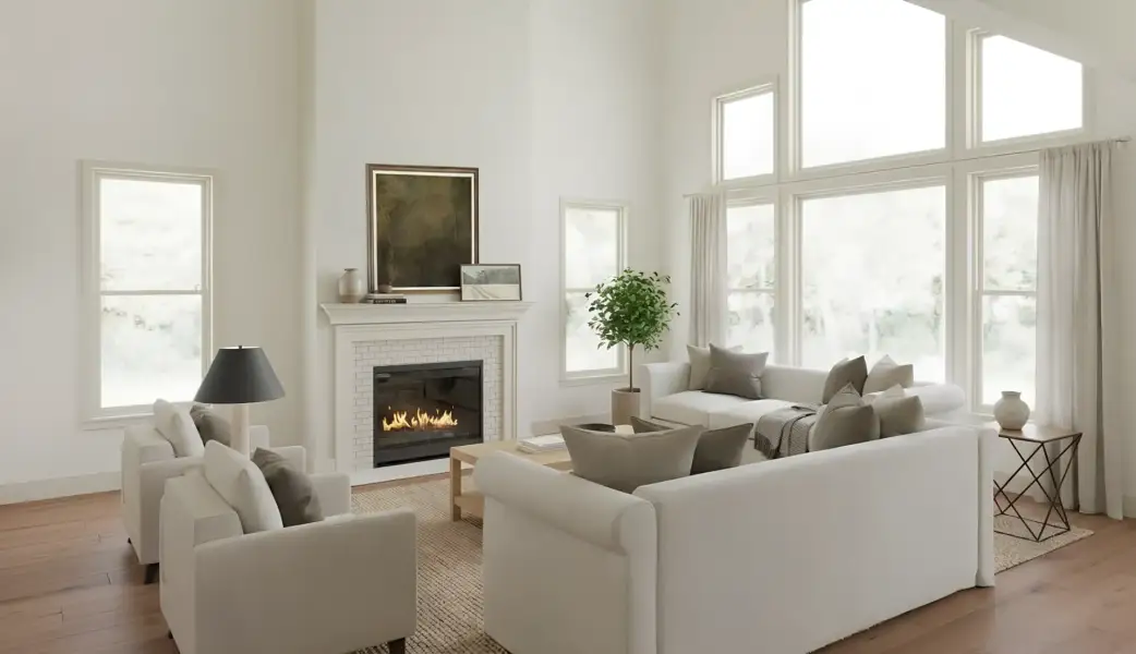 Furnished interior view inside a new home in Stonehaven, Winder (Image 8).