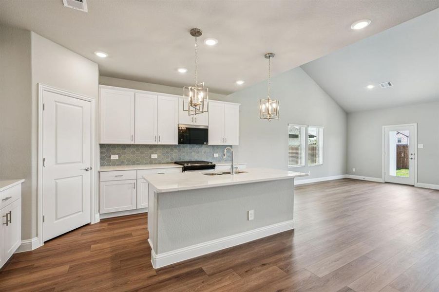 Photo is not of the actual home, but is an inspirational photo of builder’s model home and may depict options, furnishings, and/or decorator features that are not included.