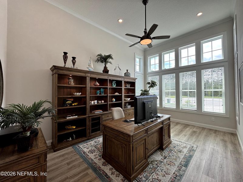 Furnished interior view inside a new home in Nocatee, Ponte Vedra (Image 27).