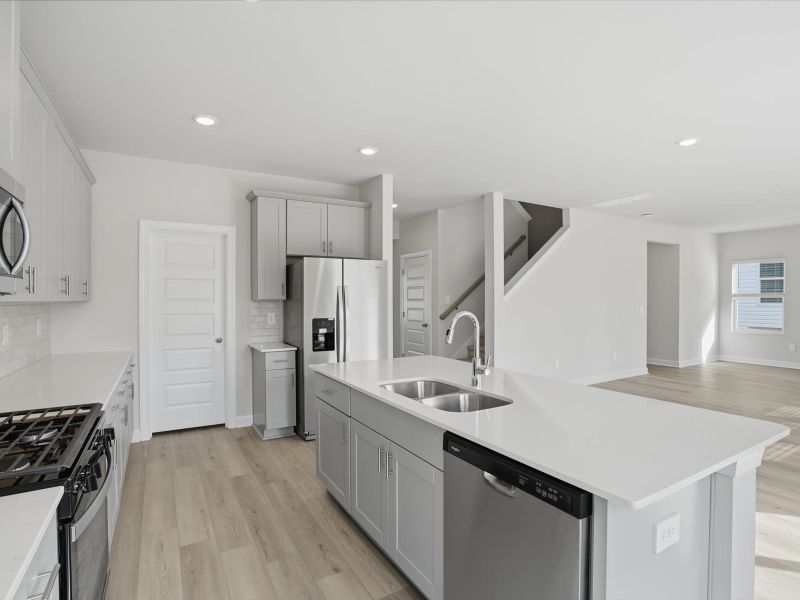 Furnished interior view inside a new home in Brayfield Manor - Signature Collection, Wellford (Image 6).