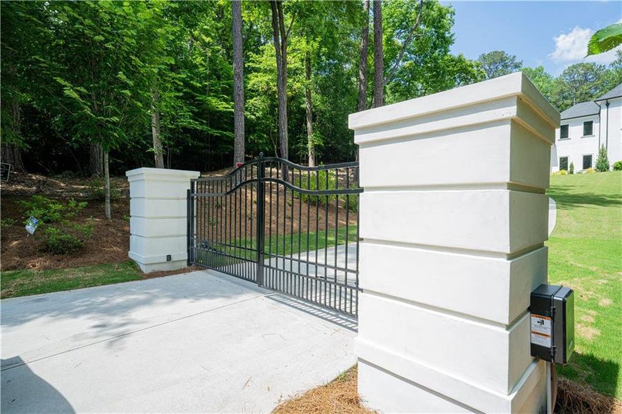 Exterior details and patio area of a home in , Sandy Springs (Image 31).