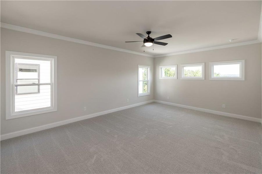 Spacious, unfurnished interior of a new home in Waterhaven, Cumming (Image 33).