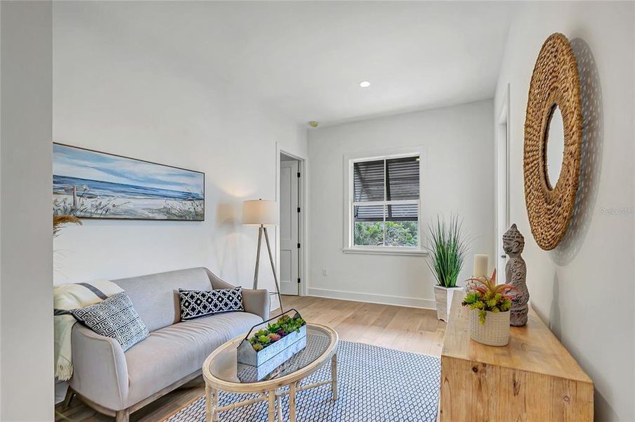 Furnished interior view inside a new home in , Tampa (Image 51).