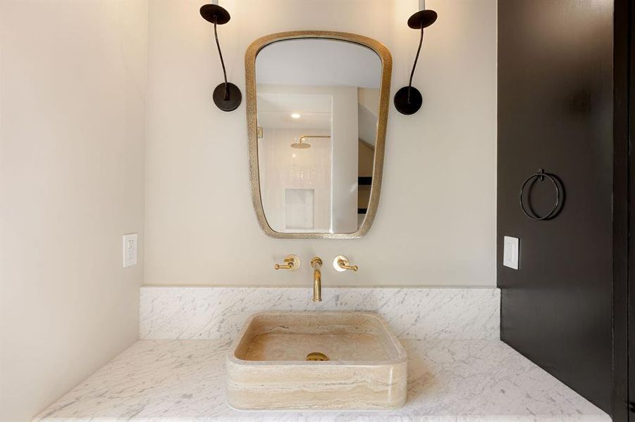 Close-up of interior finishes inside a home in , Austin (Image 16). Close-up of interior finishes inside a home in , Austin (Image 16).