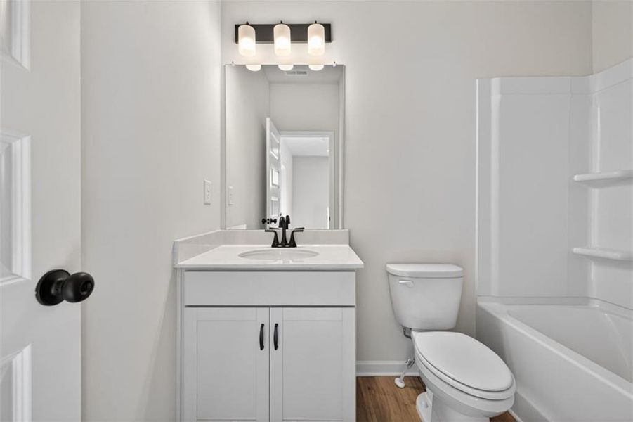 Furnished interior view inside a new home in Franklin Manor, Lawrenceville (Image 27).