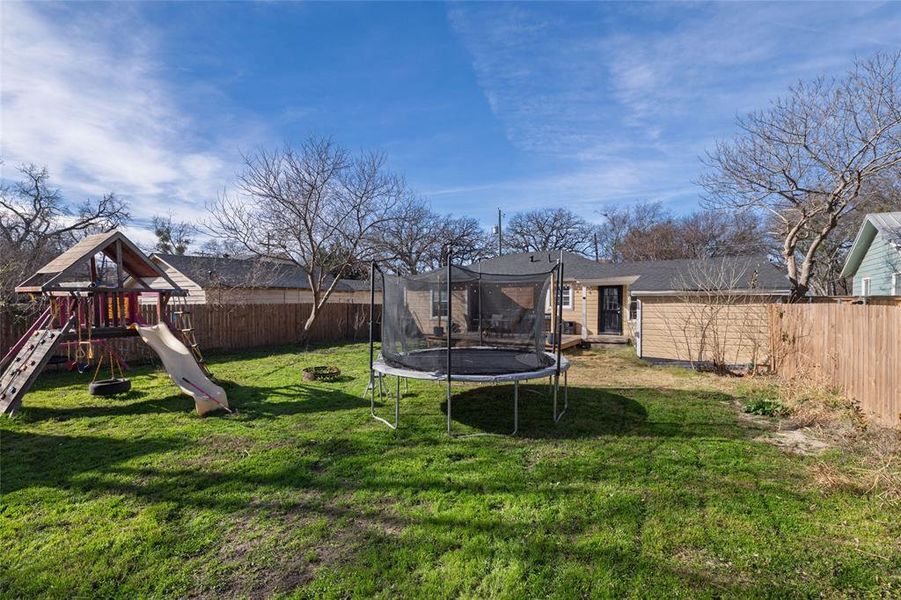 Exterior details and patio area of a home in , Weatherford (Image 22).