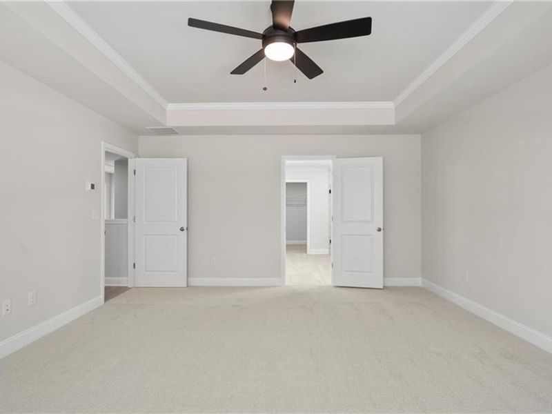 Spacious, unfurnished interior of a new home in Melody Lakeside Estates, Buford (Image 19).