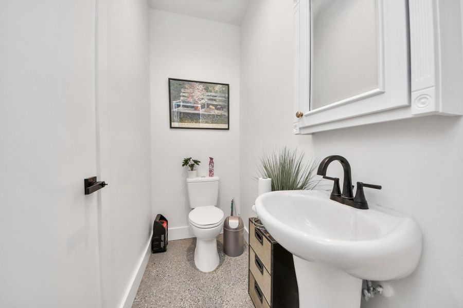 Furnished interior view inside a new home in , Sugar Land (Image 33).