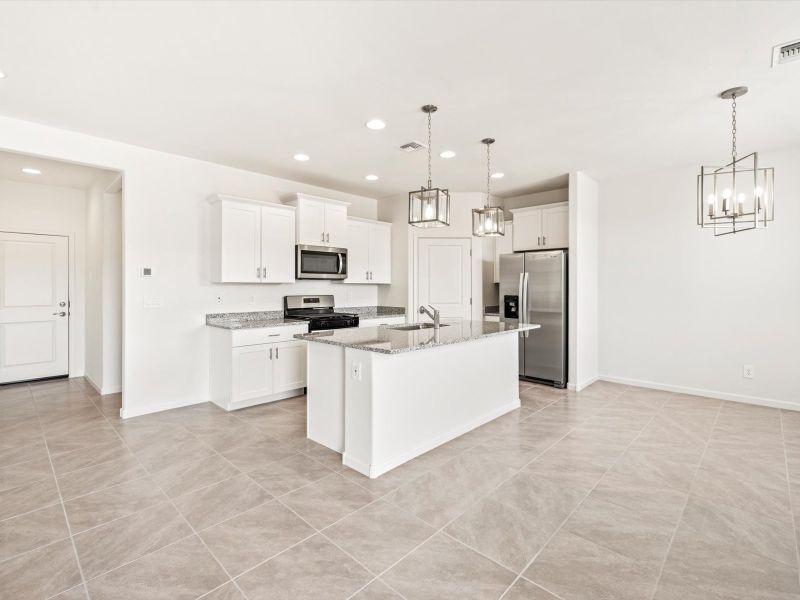 Furnished interior view inside a new home in Mandarina - Signature Series, Marana (Image 3).