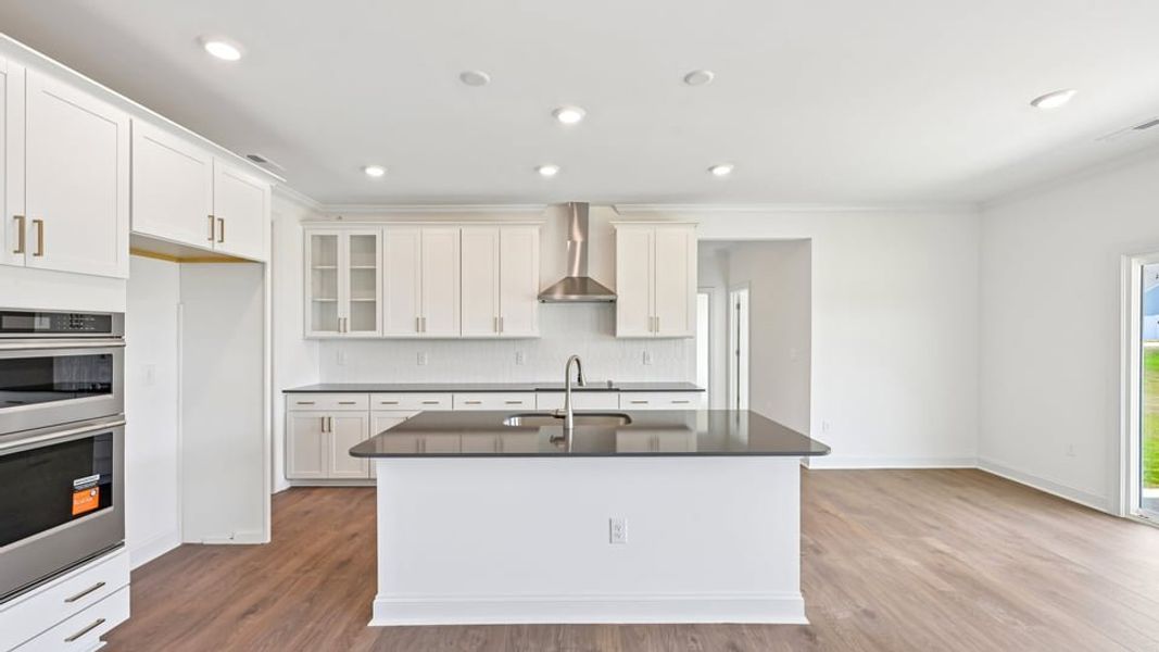 Furnished interior view inside a new home in Eagle Creek, Fuquay Varina (Image 7).