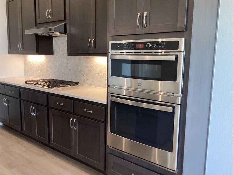 Close-up of interior finishes inside a home in Brookshire at Legacy Hills-50s, Celina (Image 15). Close-up of interior finishes inside a home in Brookshire at Legacy Hills-50s, Celina (Image 15).