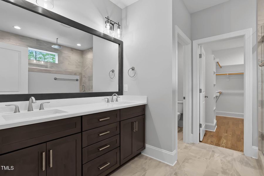 Large Dual Sink Vanity