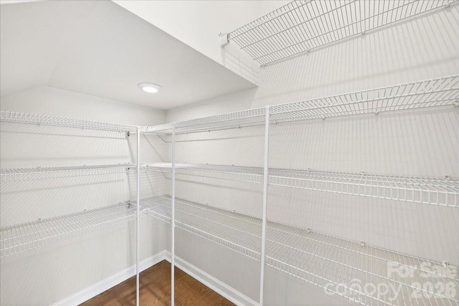 Walk-in kitchen pantry Walk-in kitchen pantry