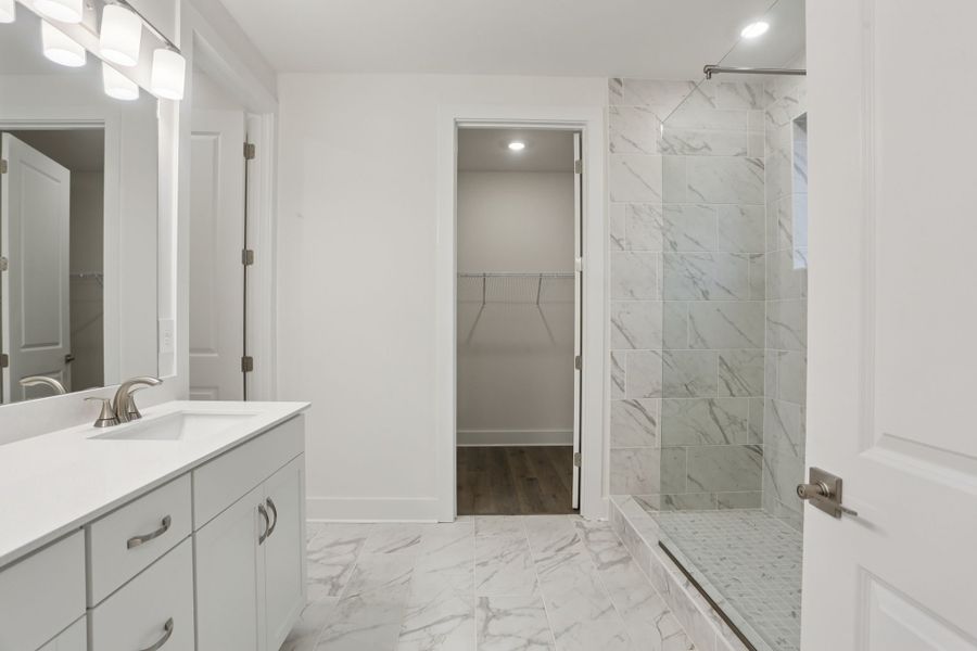 Furnished interior view inside a new home in Station Hill - Reserve Series, Franklin (Image 6).