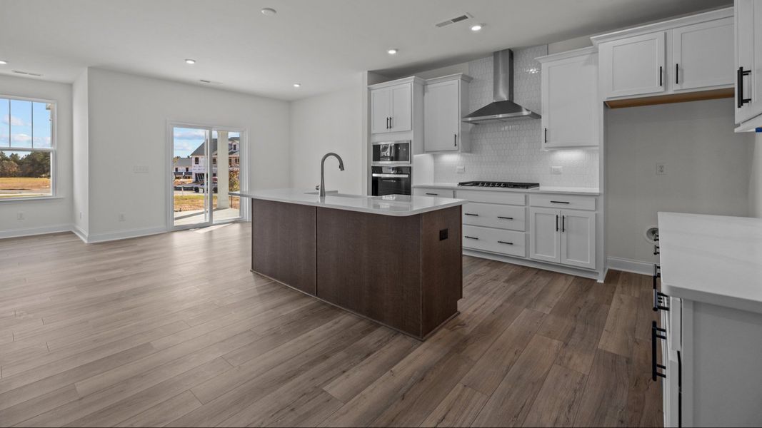 The Fairfield Plan by DRB Homes in McBride Indian Trail, NC - Kitchen