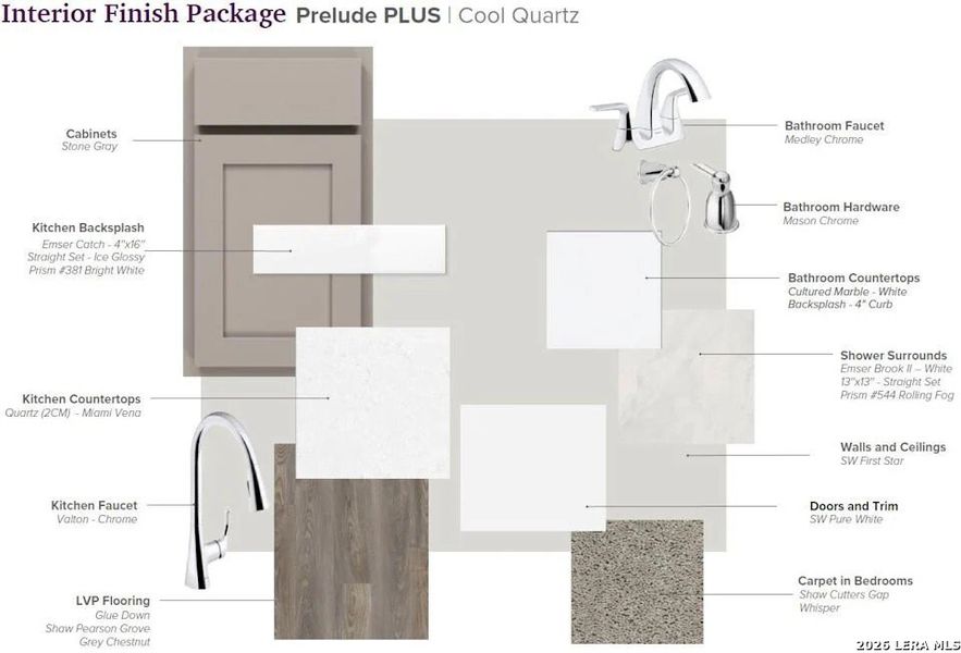 Sample of building materials used in homes in Park Place, New Braunfels (Image 25).