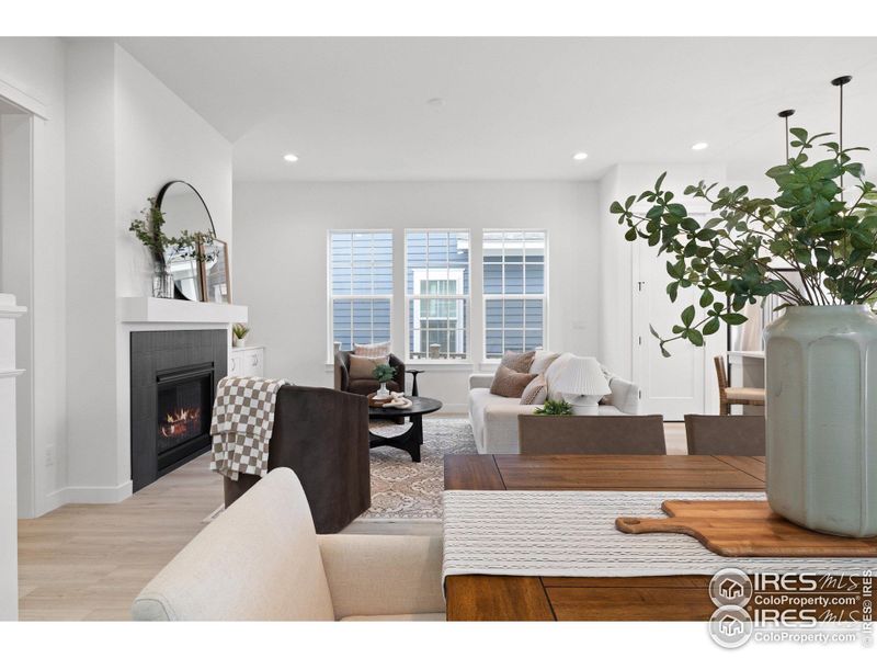 Furnished interior view inside a new home in Westerly, Erie (Image 24).