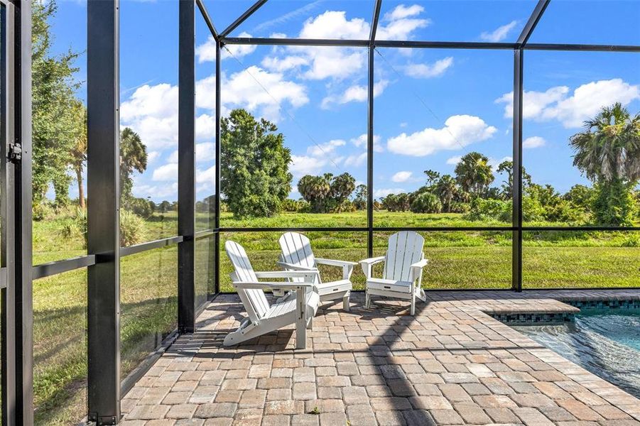Exterior details and patio area of a home in , Rotonda West (Image 28).