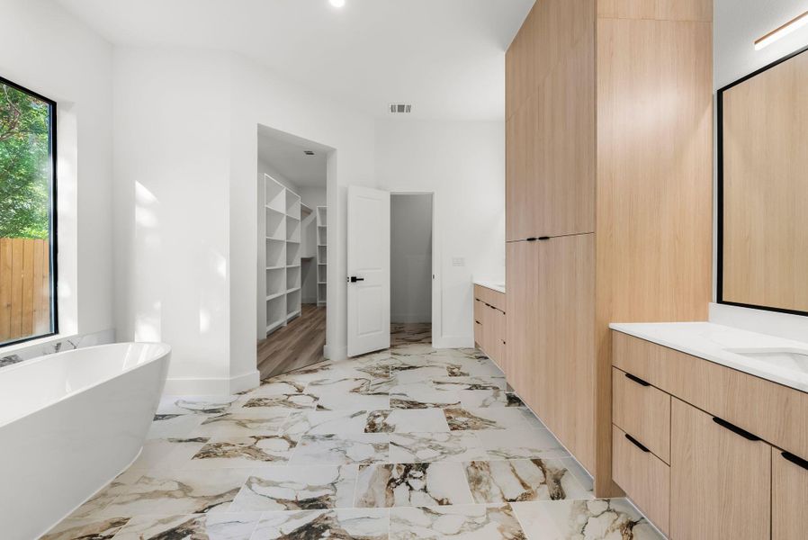 Furnished interior view inside a new home in , Cedar Park (Image 12).