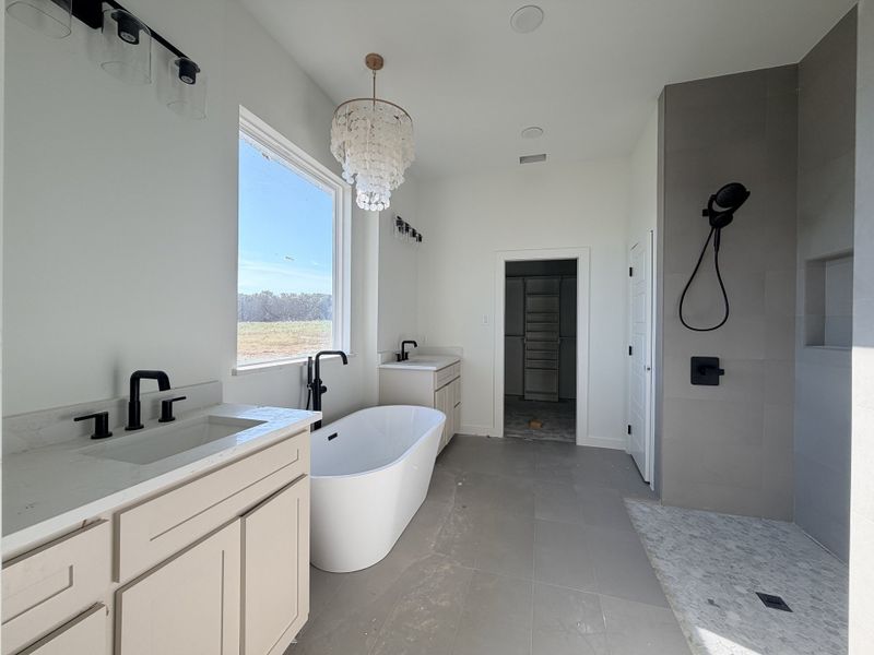 Representative furnished interior of a home built from the The 2500-4 by Zeal Home Builders in Oak Water Ranch, Granbury (Image 11).