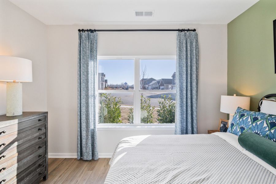 Furnished interior view inside a new home in The Oaks, Clarksville (Image 6).
