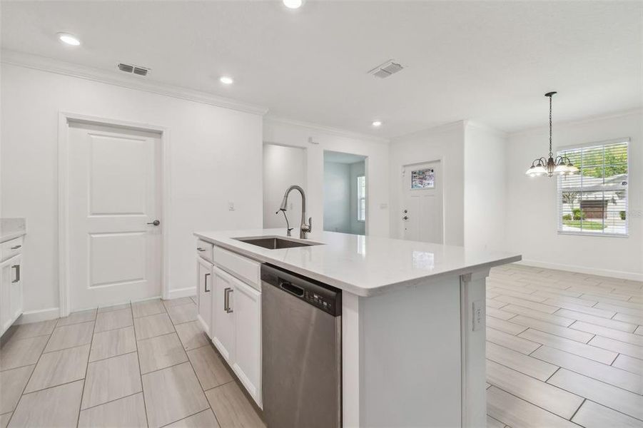 Furnished interior view inside a new home in Angeline Active Adult, Land O' Lakes (Image 7).