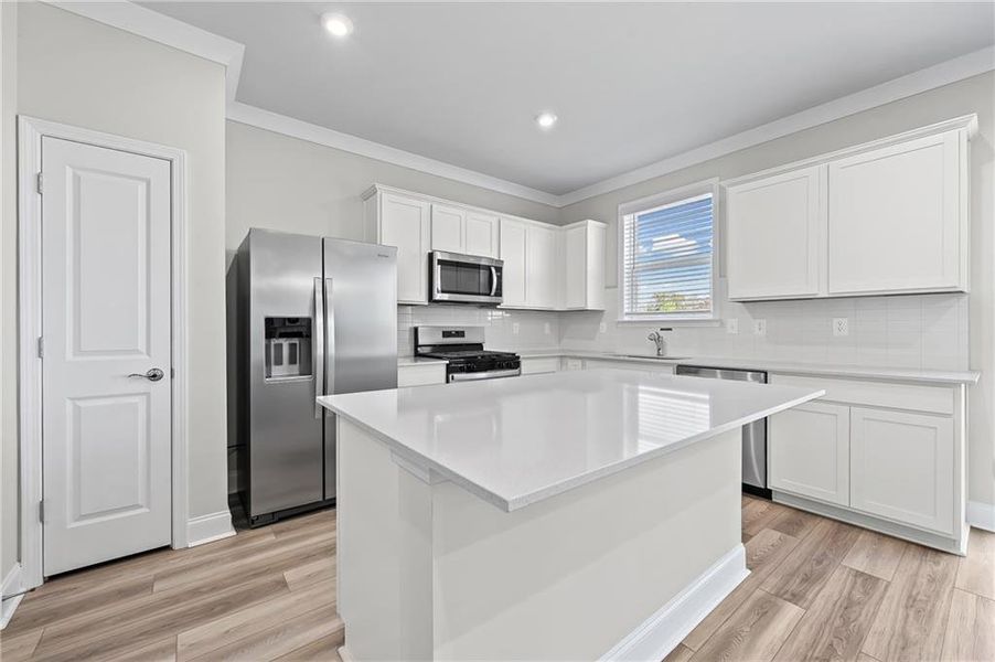 Furnished interior view inside a new home in Overland, Locust Grove (Image 6).