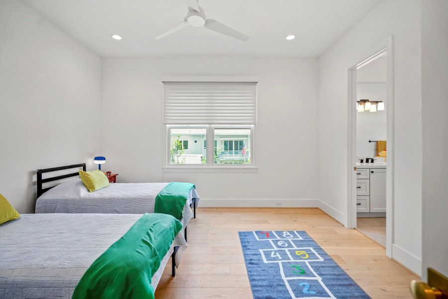 Furnished interior view inside a new home in , Houston (Image 26).