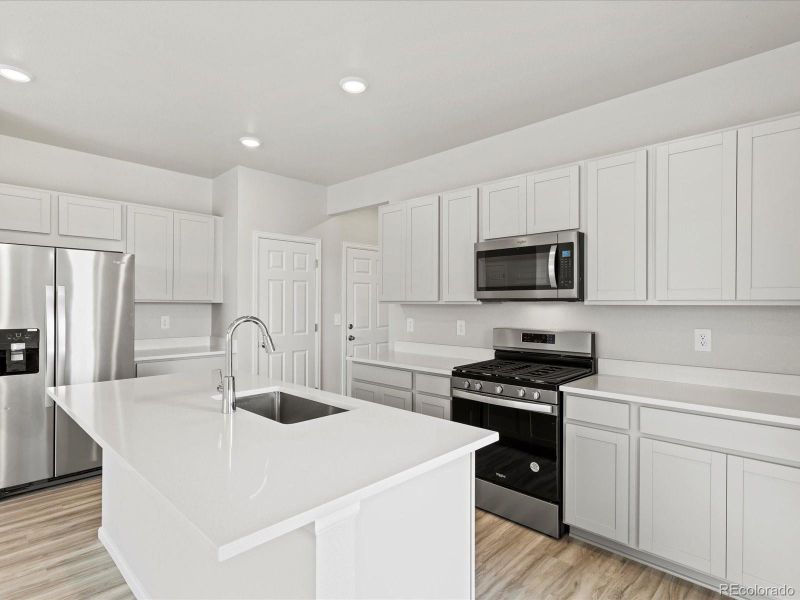 Furnished interior view inside a new home in Lake Bluff, Greeley (Image 14). Furnished interior view inside a new home in Lake Bluff, Greeley (Image 14).
