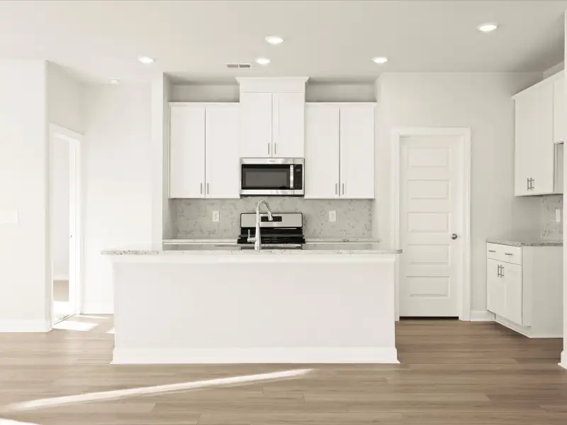 Furnished interior view inside a new home in Vickery Station, Woodruff (Image 3). Furnished interior view inside a new home in Vickery Station, Woodruff (Image 3).