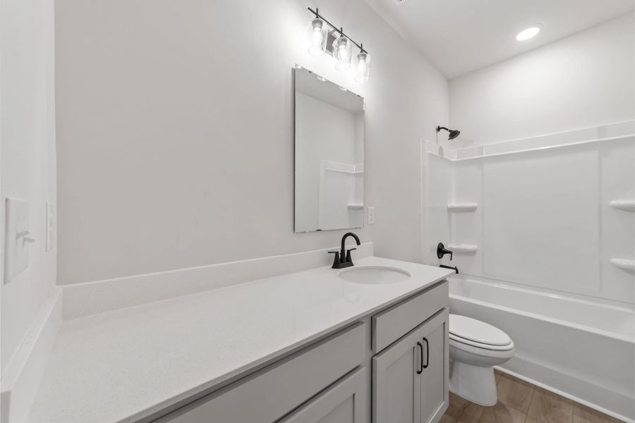Furnished interior view inside a new home in Blue Heron Retreat, Little River (Image 10).