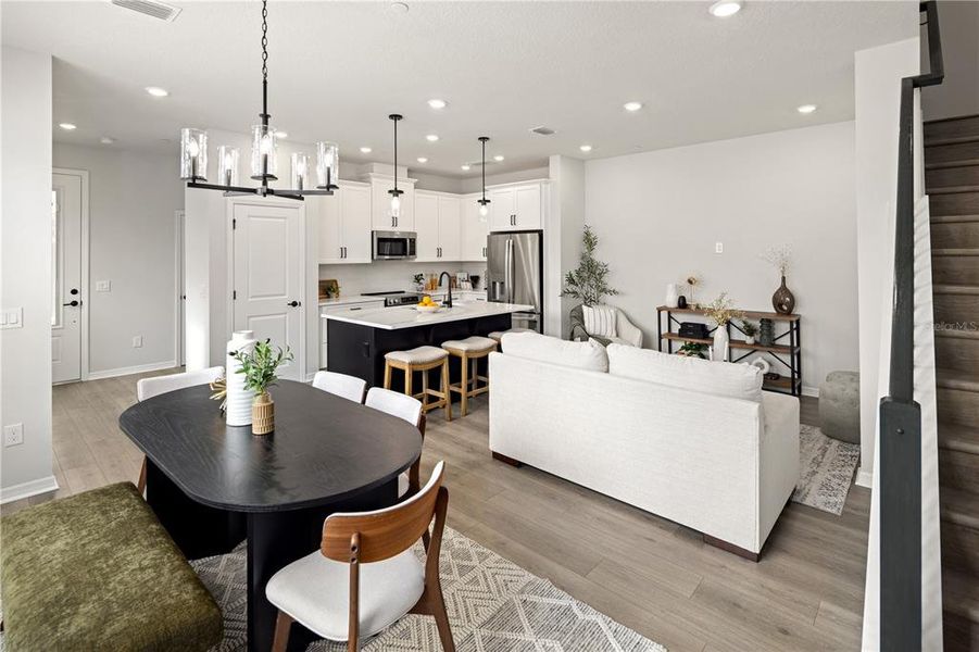 Furnished interior view inside a new home in , Orlando (Image 25). Furnished interior view inside a new home in , Orlando (Image 25).