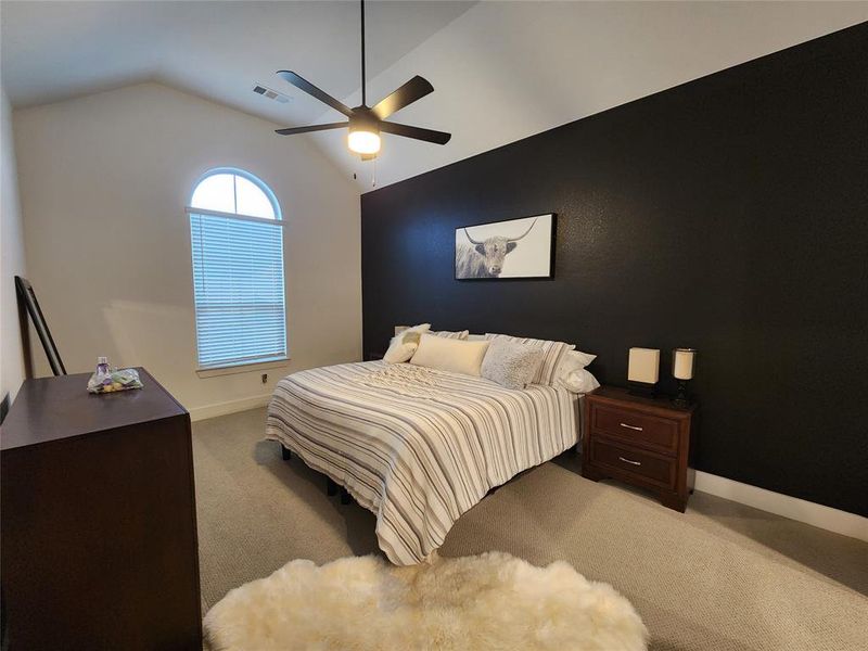 Furnished interior view inside a new home in Wildflower Ranch, Justin (Image 7).