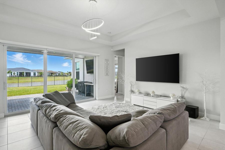 Furnished interior view inside a new home in , Westlake (Image 52).