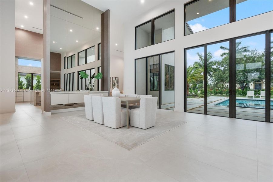 Furnished interior view inside a new home in , Davie (Image 20).