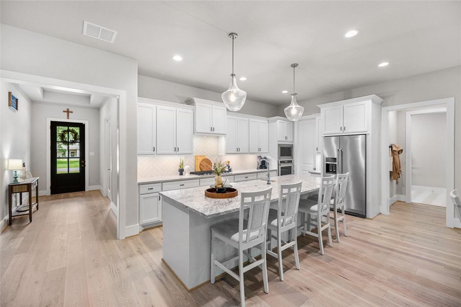 Furnished interior view inside a new home in Ridgelake Shores, Montgomery (Image 17).