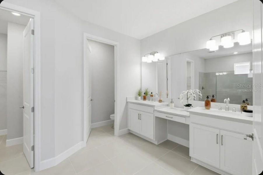 Furnished interior view inside a new home in Harvest at Ovation, Winter Garden (Image 14). Furnished interior view inside a new home in Harvest at Ovation, Winter Garden (Image 14).
