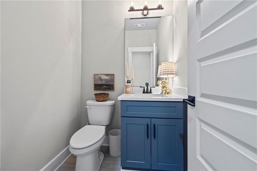 Furnished interior view inside a new home in , Monroe (Image 18).