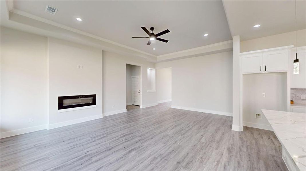 Spacious, unfurnished interior of a new home in , Fort Worth (Image 14). Spacious, unfurnished interior of a new home in , Fort Worth (Image 14).